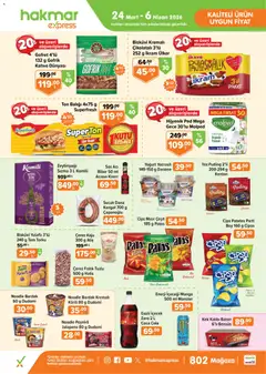 Hakmar Express Hakmar Express - Salı Aktüel Ürünler 24.03.2026 - Broşürünün önizlemesi