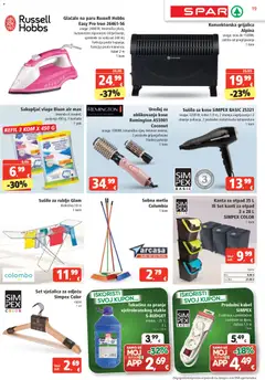 Pregled letka Katalog trgovine Spar vrijedi od 29.10.2025 | Stranica: 19