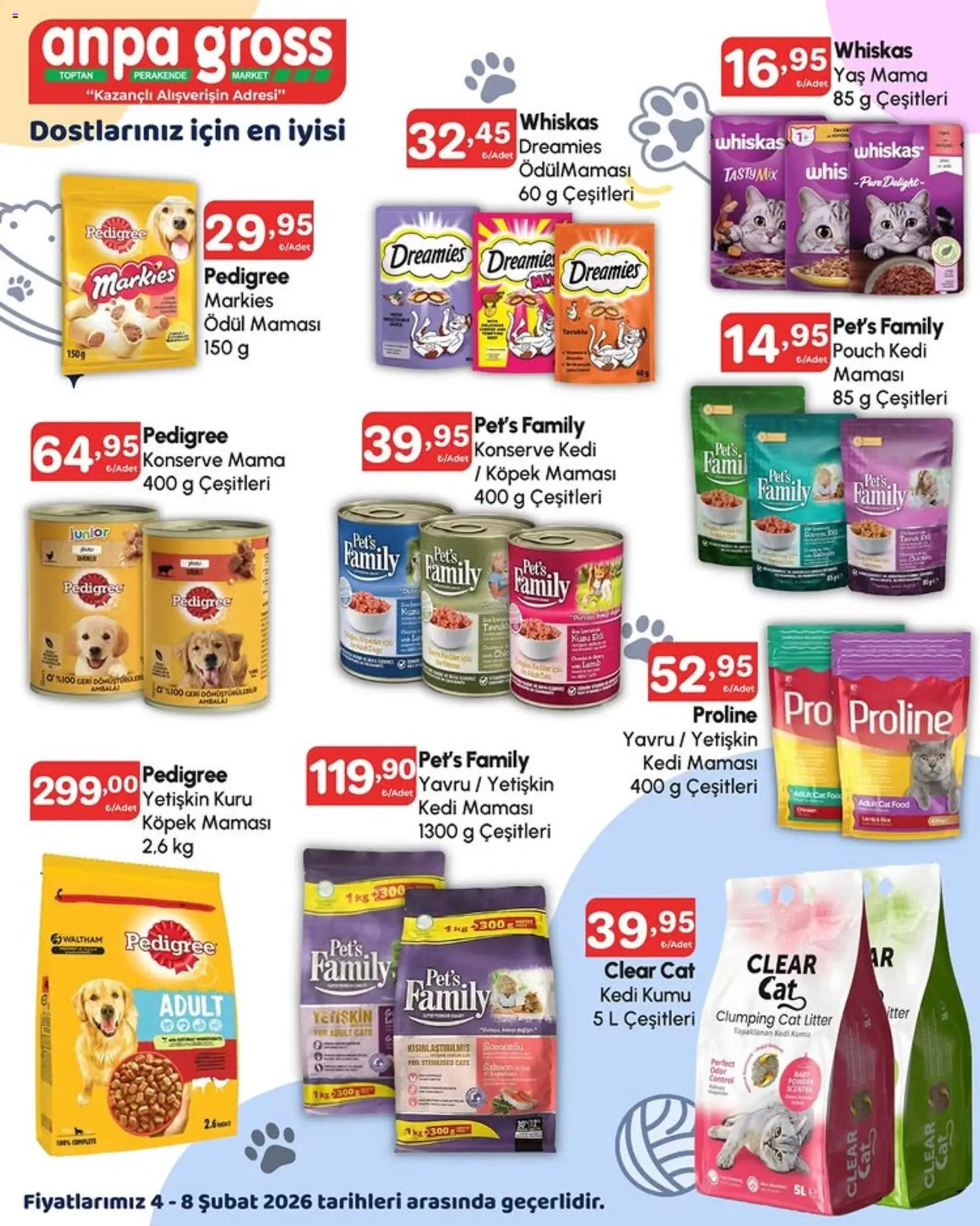 Anpa Gross İndirim 04.02.2026 - Broşürünün önizlemesi