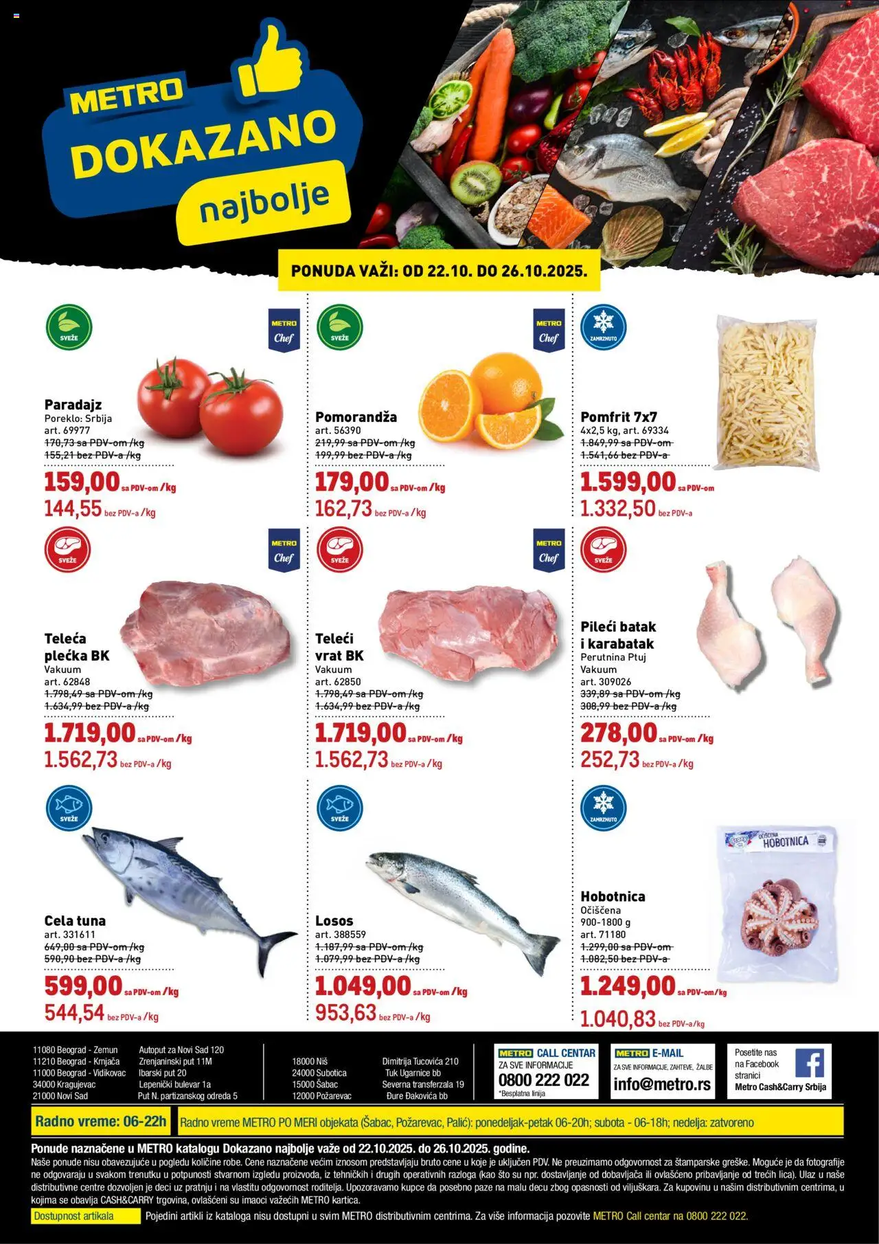 Metro katalog važi od 22.10.2025 - stranica 1
