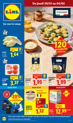 Prévisualisation de Catalogue de la semaine 5 du magasin LIDL formulaire valide 29/01/2026