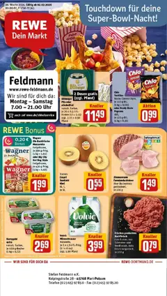 Vorschau von dem Prospekt des Geschäftes Rewe, gültig ab dem 02.02.2026