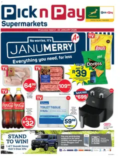 Preview of Pick n Pay flyer valid from 02/01/2026