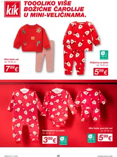 Pregled letka Black Friday trgovine Kik vrijedi od 17.11.2025 | Stranica: 2