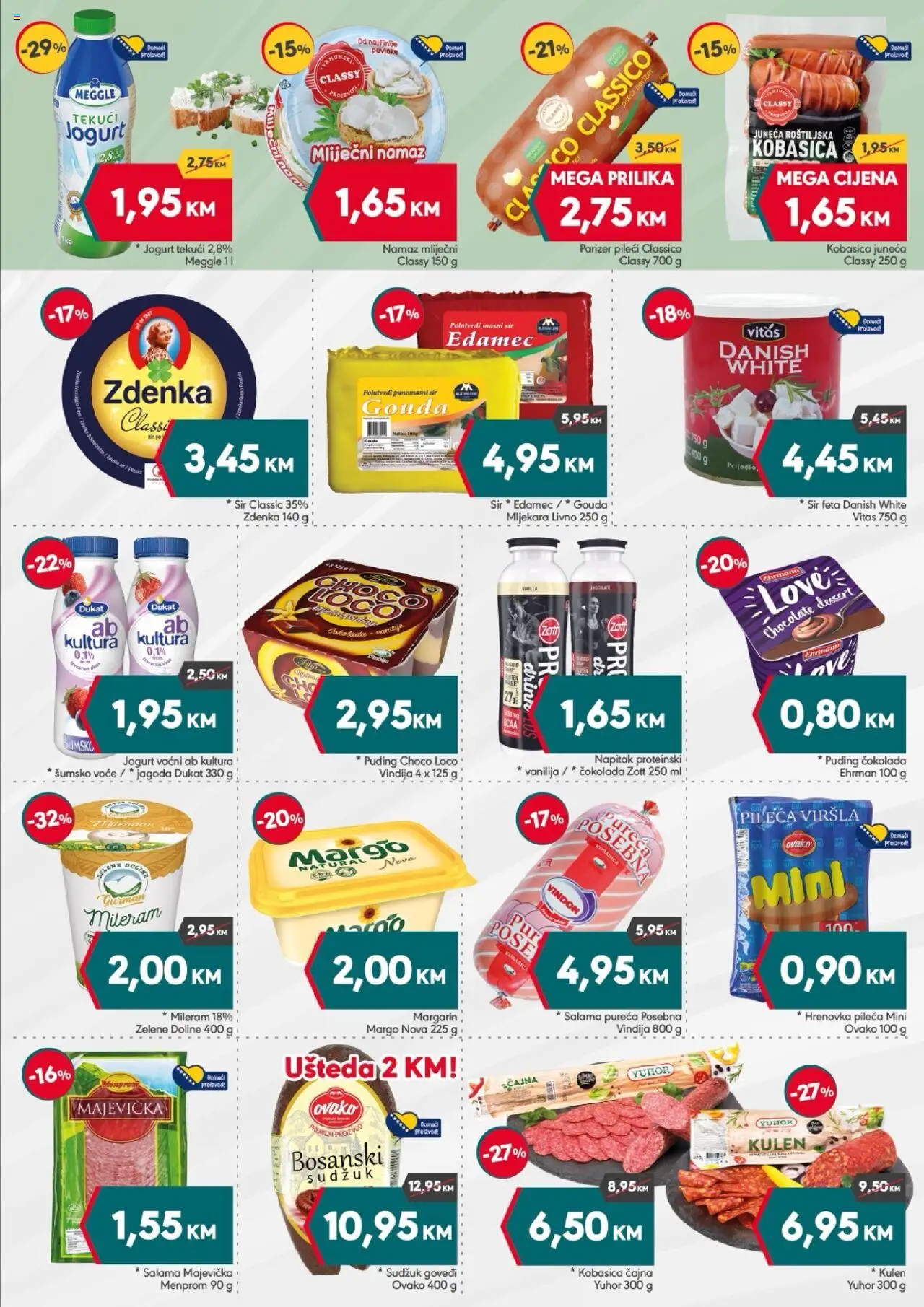 Pregled letka Katalog trgovine Mega Diskont vrijedi od 2025.10.20