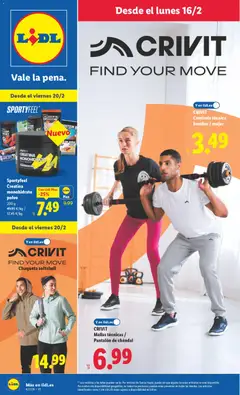 Vista previa del folleto de la tienda Lidl válido desde el 16/02/2026 