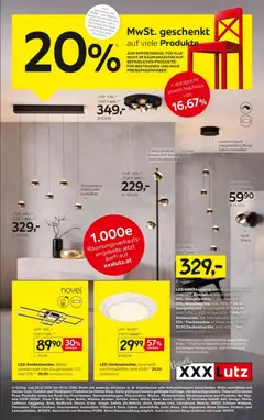 Vorschau der Angebote: XXXLutz Leuchten gültig ab 22.12.2025