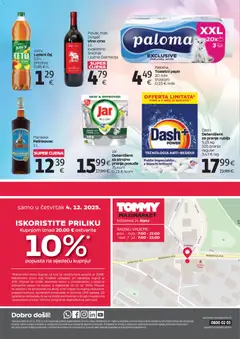 Pregled letka Super ponuda povodom otvaranja u Rijeci trgovine Tommy vrijedi od 04.12.2025