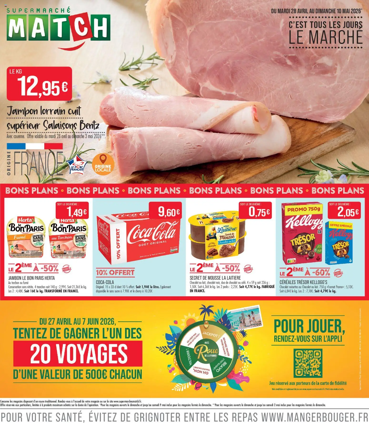 Prévisualisation de Match Supermarché catalogue | Villerupt du magasin Match Supermarché formulaire valide 28/04/2026