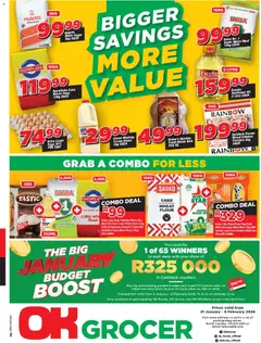 Preview of OK Foods flyer valid from 21/01/2026