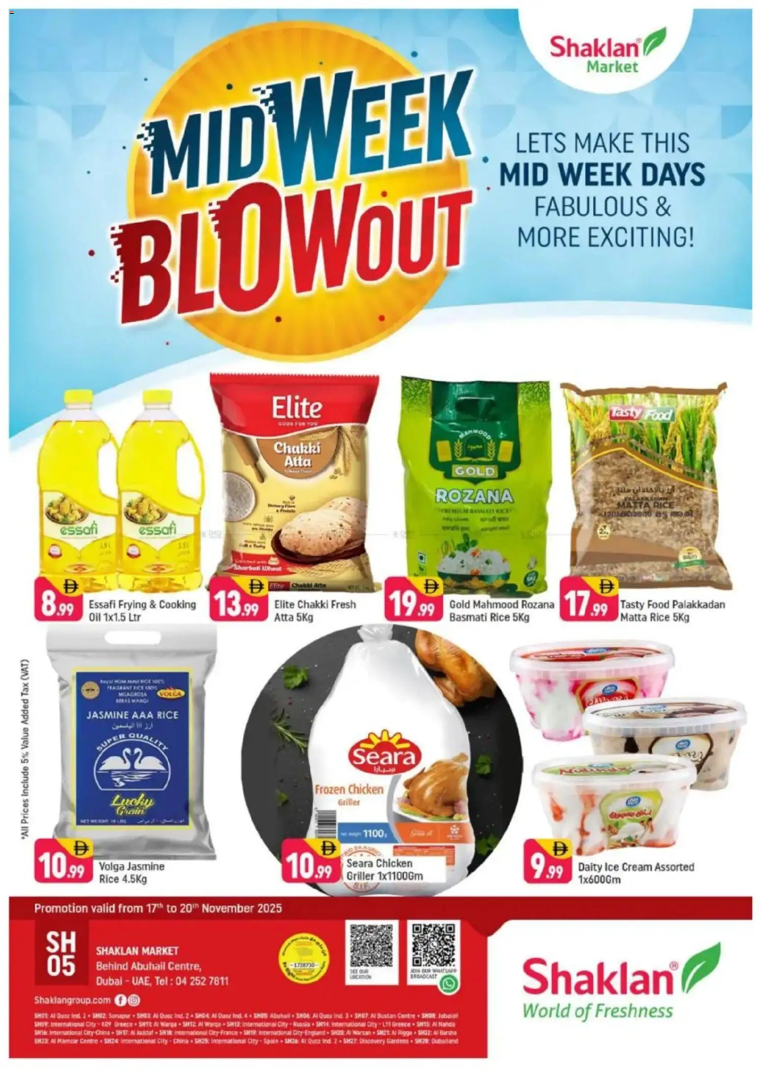 Preview of the catalogue Midweek Blow Out - Behind Abu Hail Centre of store Shaklan valid from 17 Nov, 2025