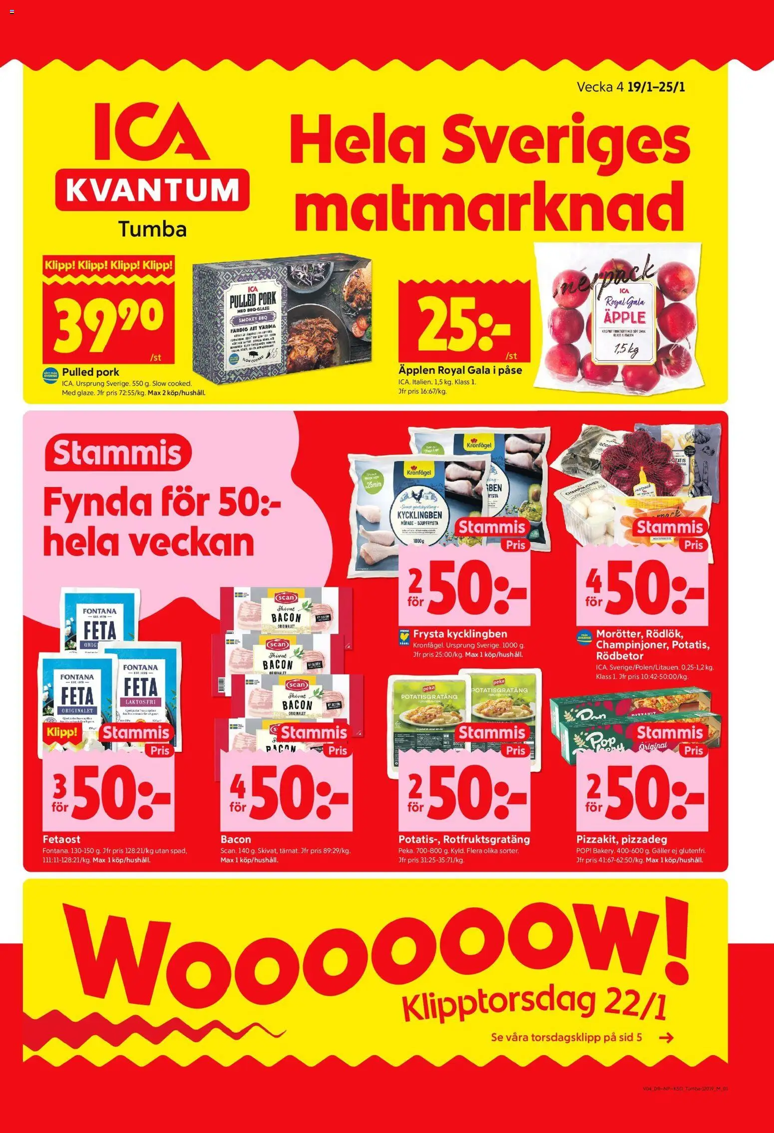 Förhandsgranska reklamblad Tumba från butik ICA Kvantum gäller från 19/01/2026