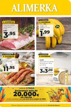 Vista previa del folleto de la tienda Alimerka válido desde el 16/02/2026 