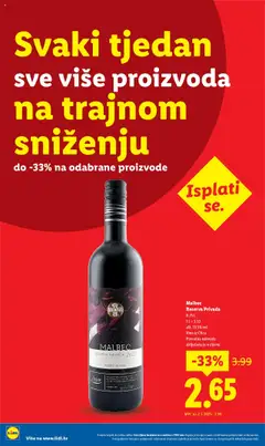 Pregled letka Svaki Tjedan trgovine Lidl vrijedi od 30.09.2025