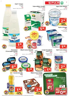 Pregled letka Katalog trgovine Spar vrijedi od 05.11.2025 | Stranica: 9