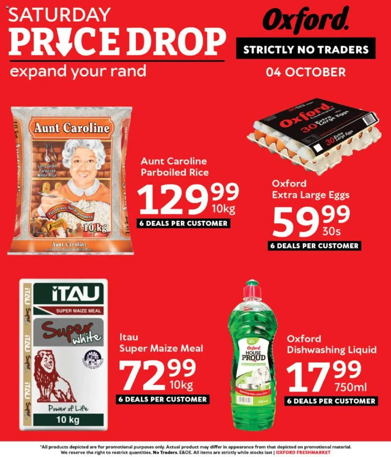 Oxford Freshmarket Price Drop from 04/10 - 04/10/2025 > Promotions