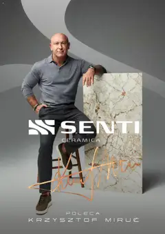Pogląd gazetki "Senti Ceramica" ze sklepu Komfort ważnej od 10.02.2025