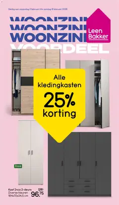 Voorbeeld van Folder van winkel Leen Bakker geldig vanaf 02-02-2026