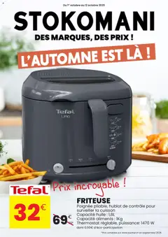 Prévisualisation de Catalogue du magasin Stokomani formulaire valide 01/10/2025