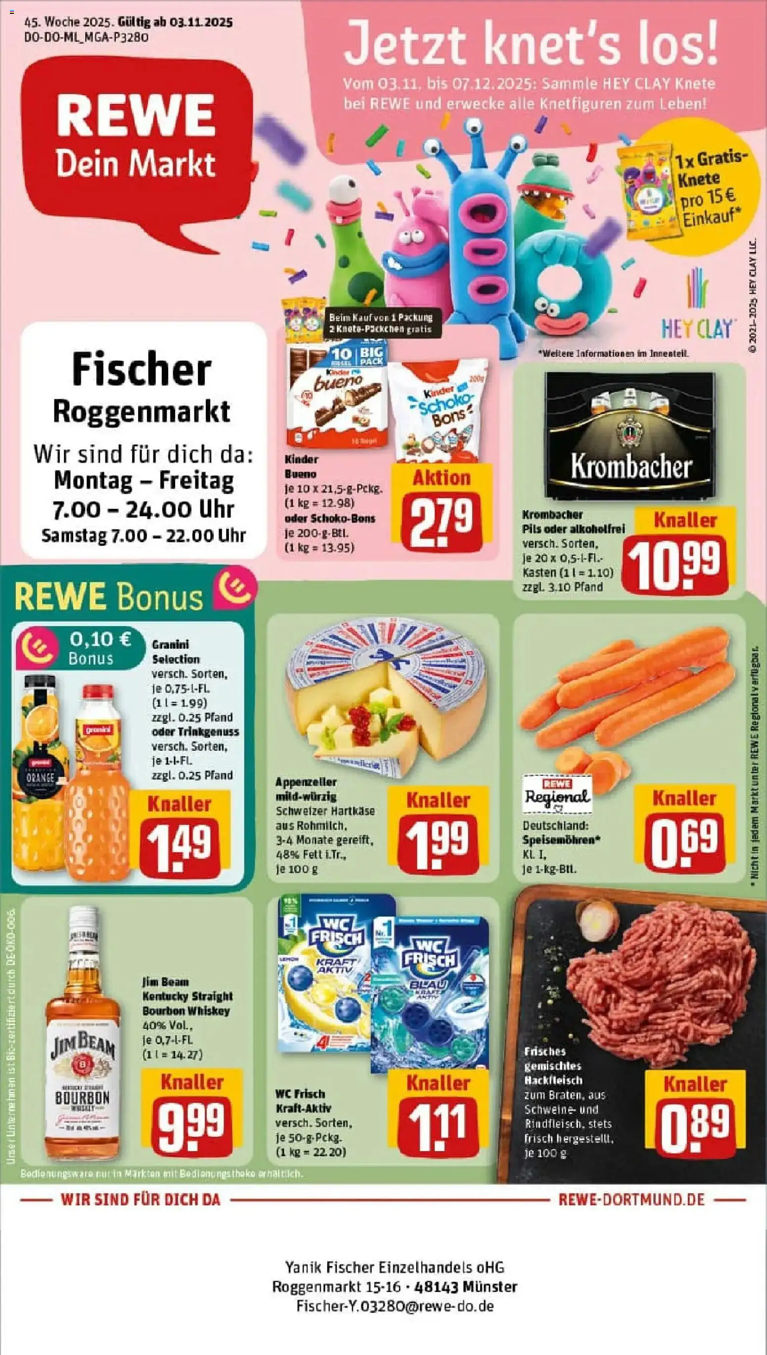 Vorschau von dem Prospekt des Geschäftes Rewe, gültig ab dem 02.11.2025