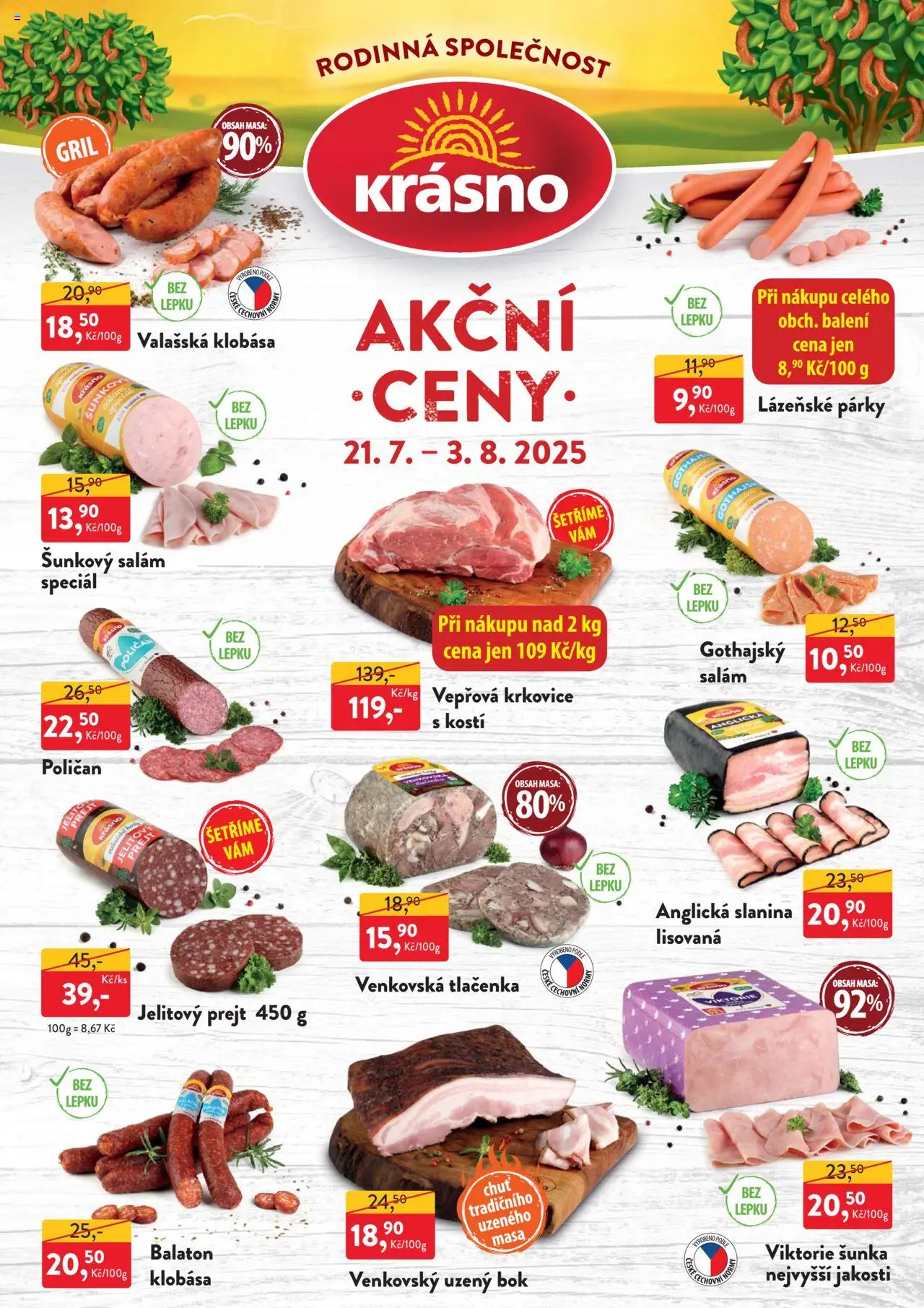  MP Krásno leták (21.07.2025) - Akce, Aktuální nabídka