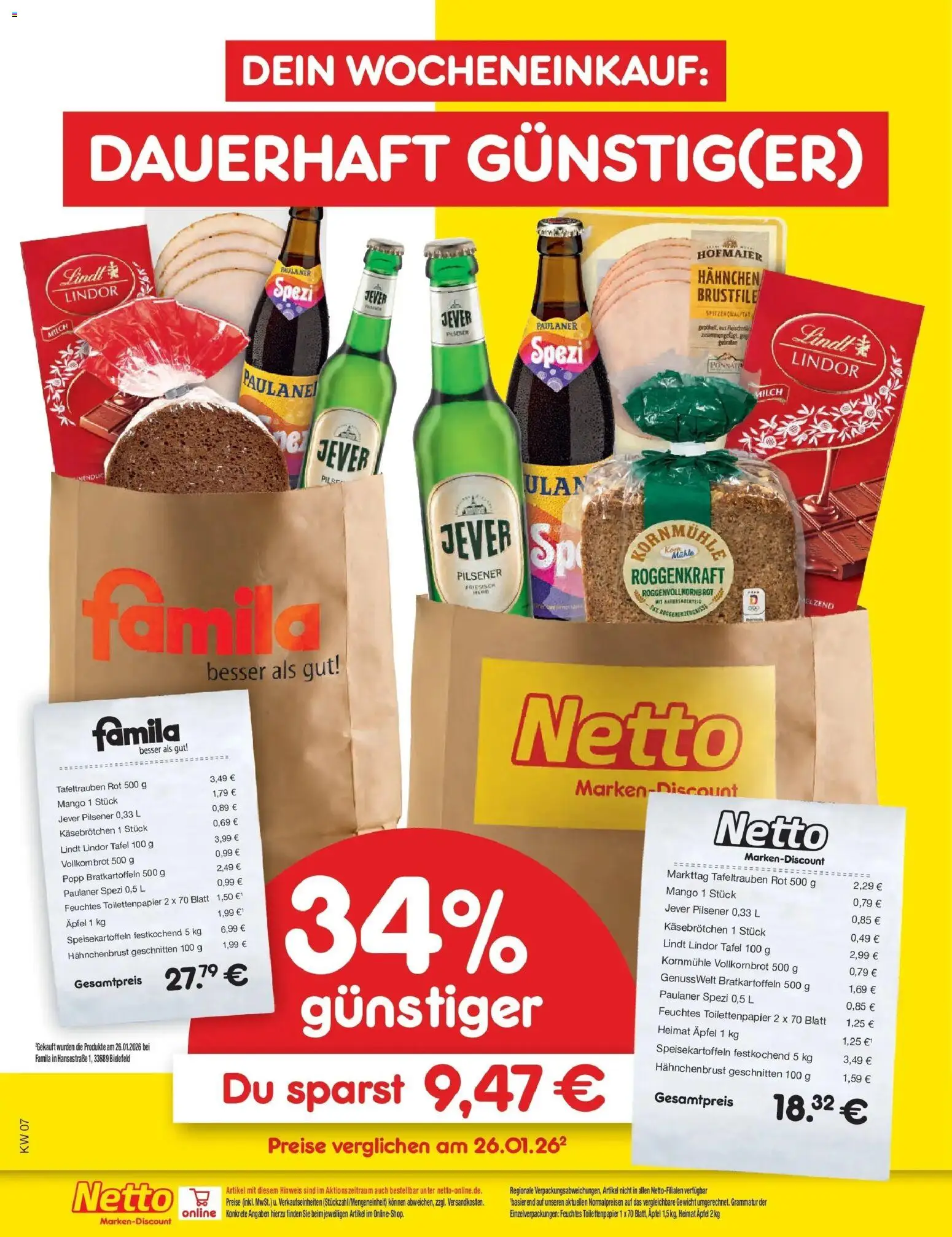 Vorschau von dem Prospekt des Geschäftes Netto Marken-Discount, gültig ab dem 09.02.2026