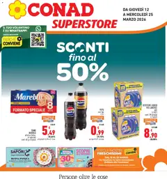 Anteprima dell'opuscolo Conad volantino Superstore Piemonte dal negozio Conad valido da 12/03/2026