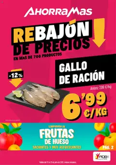 Vista previa del folleto de la tienda AhorraMas válido desde el 17/07/2025 