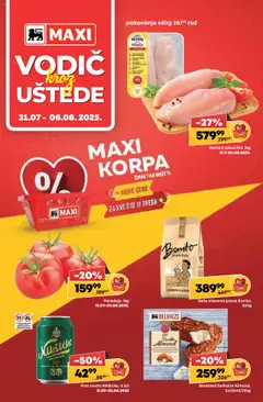 Pregled Tempo kataloga - važi od 31.07.2025