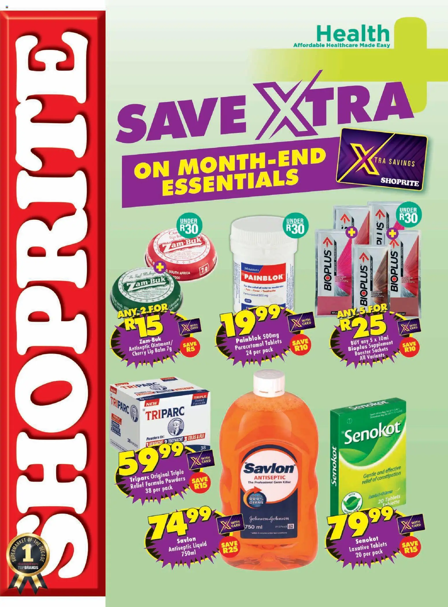 Preview of Shoprite flyer valid from 20/11/2025