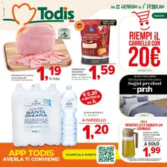 Anteprima dell'opuscolo Volantino Toscana - Umbria dal negozio Todis valido da 22/01/2026