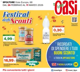 Anteprima dell'opuscolo Volantino Spoltore dal negozio Oasi valido da 26/02/2026