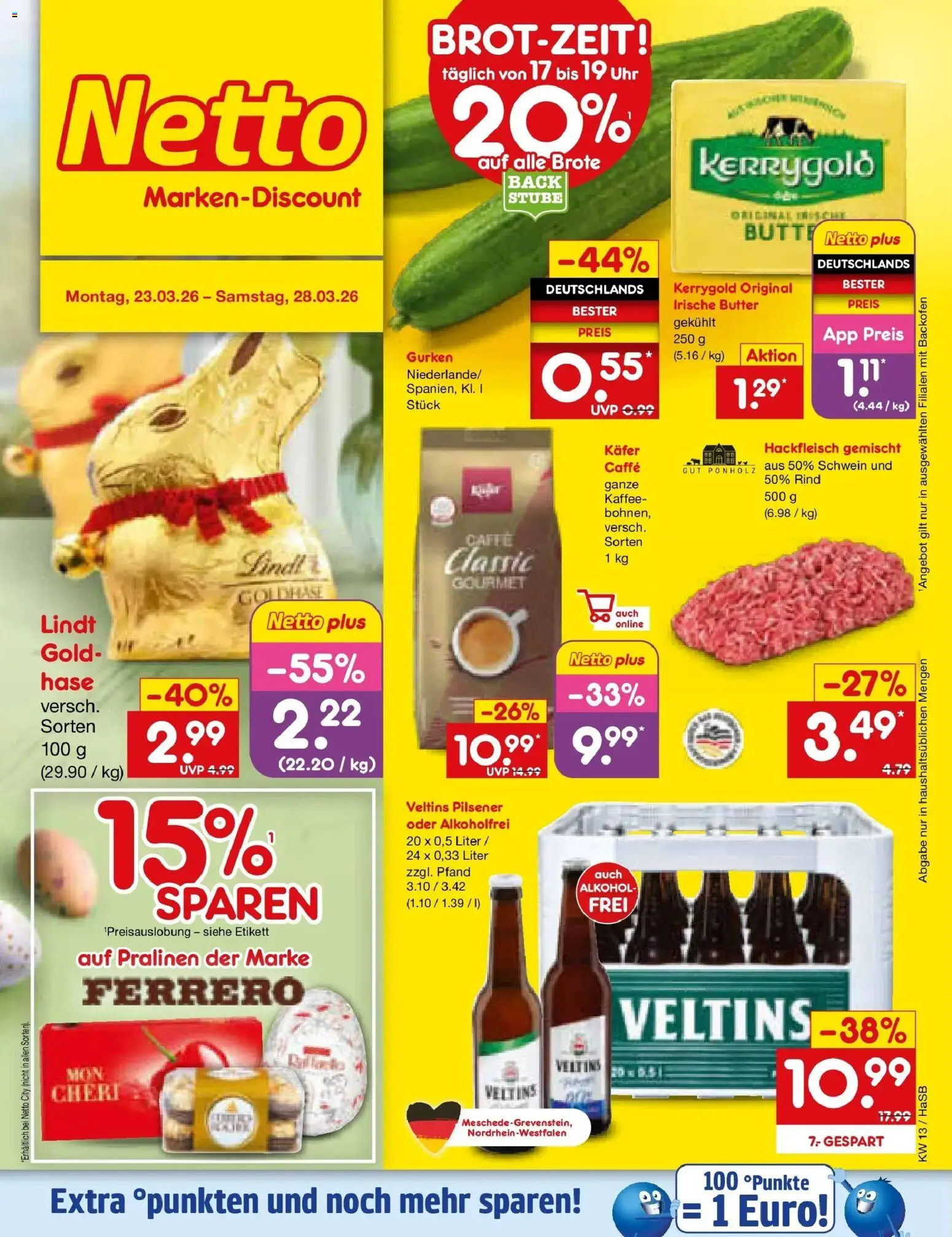Vorschau von dem Prospekt des Geschäftes Netto Marken-Discount, gültig ab dem 23.03.2026