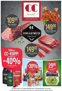 Forhåndsvis CC Mat kundeavis fra butikk CC Mat gyldig fra 06/04/2026
