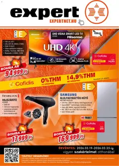 Expert - Expert akciós újság megtekintése, amely érvényes 2026.03.19.-től