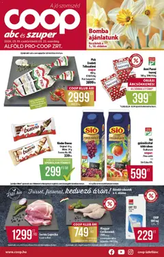 COOP - COOP - Abc & szuper / Alföld Pro-Coop Zrt. megtekintése, amely érvényes 2026.03.19.-től