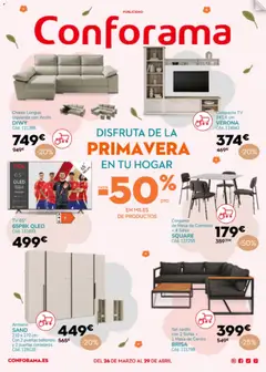 Vista previa del folleto de la tienda Conforama válido desde el 26/03/2026 