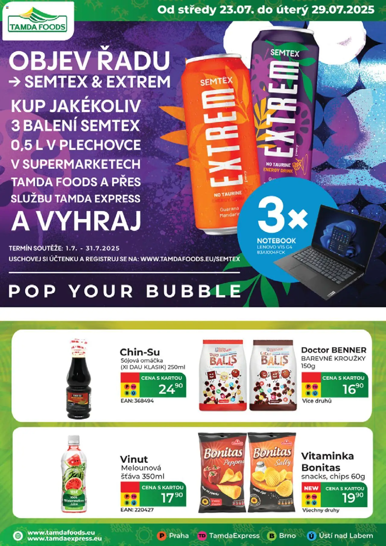  Tamda Foods Leták (23.07.2025 - 29.07.2025)