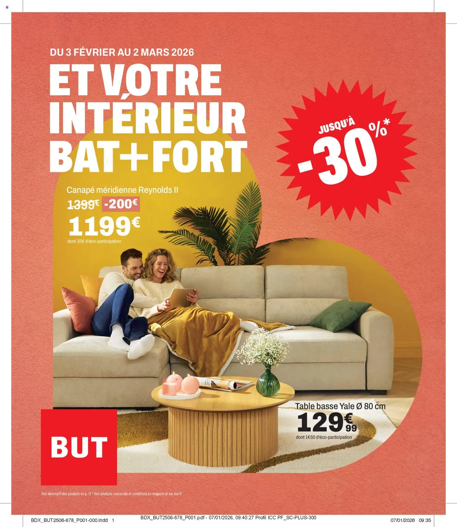 Prévisualisation de Catalogue du magasin But formulaire valide 01/02/2026