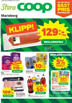 Förhandsgranska reklamblad Örebro från butik Coop Forum gäller från 20/10/2025