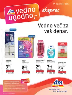 Predogled kataloga iz trgovine DM Drogerie Markt veljaven od 17.11.2025