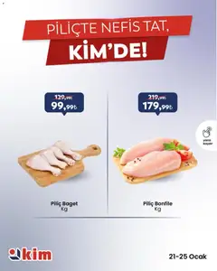Kim Market Çarşamba’dan Pazar’a Taze ve Temiz Seçimler 21.01.2026 - Broşürünün önizlemesi