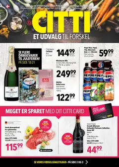 Eksempel på tilbudsavis Tilbudsavis fra butik CITTI gyldig fra 29/10/2025