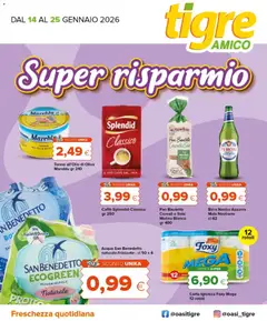 Anteprima dell'opuscolo Volantino Amico Roma dal negozio Tigre valido da 14/01/2026