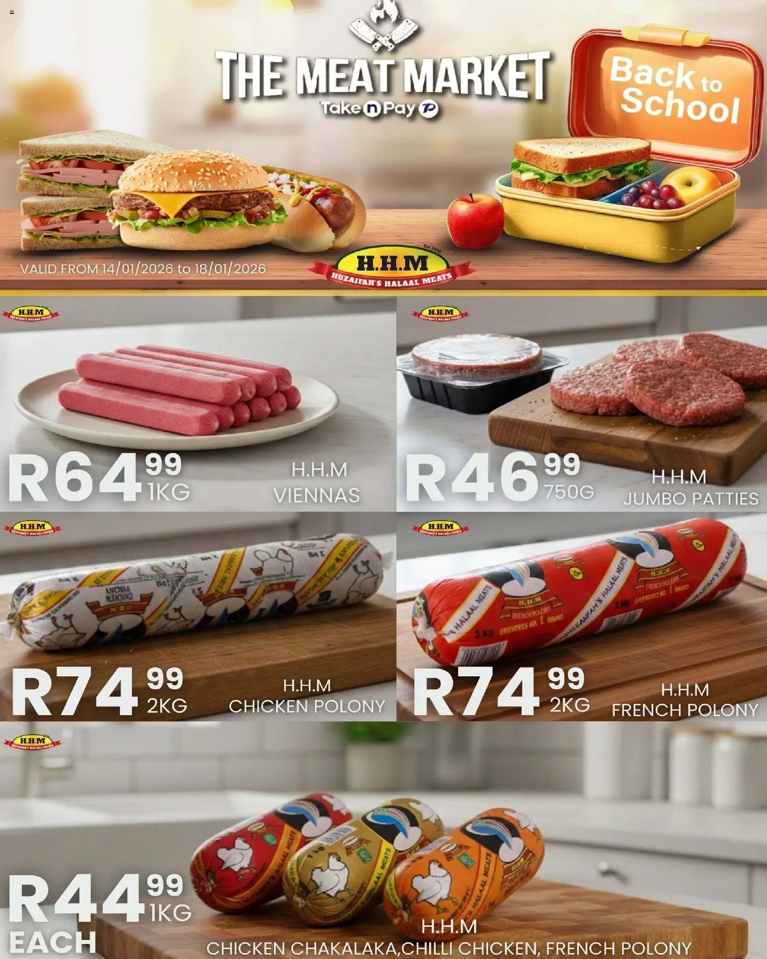 Preview of Take n Pay flyer valid from 14/01/2026