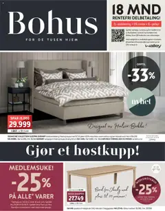 Forhåndsvis Kundeavis fra butikk Bohus gyldig fra 29/09/2025