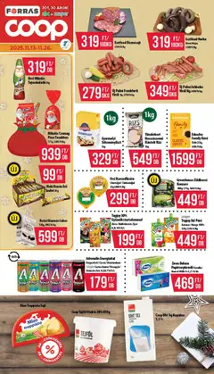 COOP - Akciós újság COOP megtekintése, amely érvényes 2025.11.13.-től
