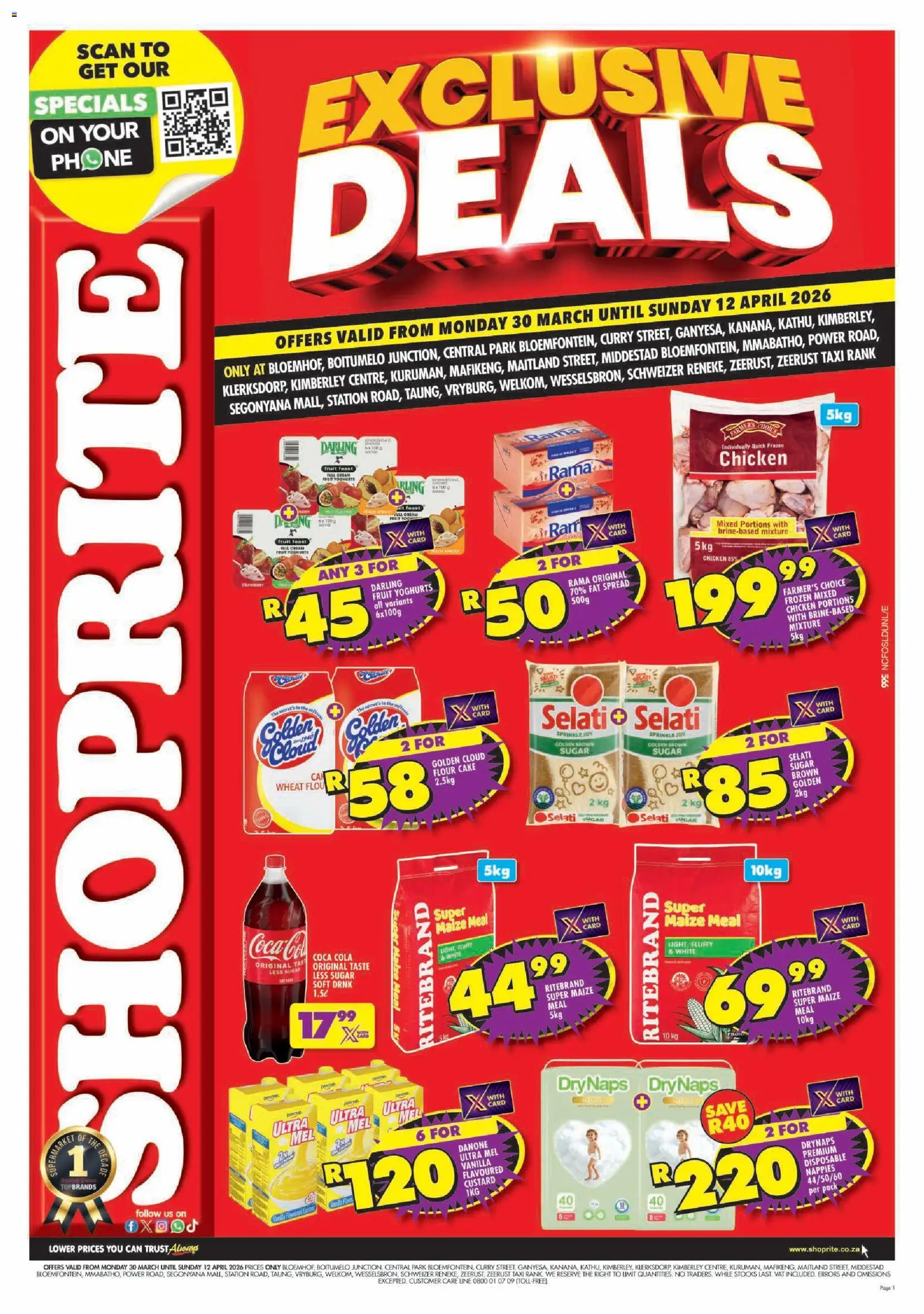 Preview of Shoprite flyer valid from 30/03/2026