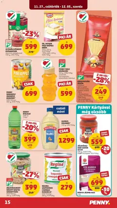 PENNY - Akciós újság PENNY megtekintése, amely érvényes 2025.11.27.-től | Oldal: 15