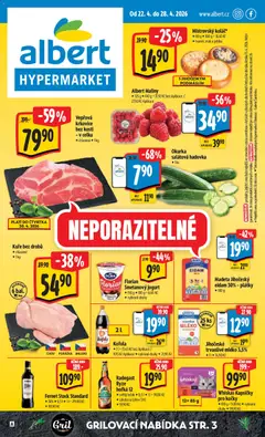 Náhled nabídky: Albert Albert leták - Hypermarket platný od 22.04.2026